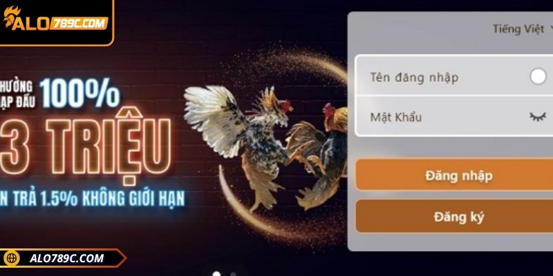 Đăng nhập ALO789 với 4 bước 